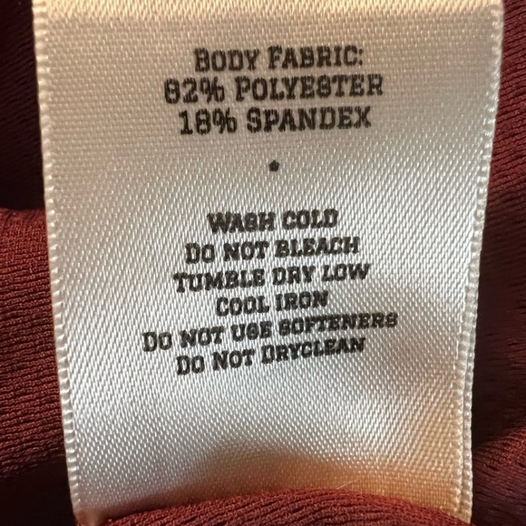 Tracksmith Women's Van Cordlant Singlet Maroon & Pink Athletic Tank Size Small - Picture 10 of 12